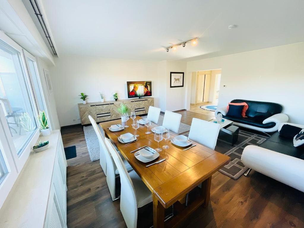 Big Penthouse 2 Bedrooms In Center With Parking And Largeterrace-41 Luxembourg Ngoại thất bức ảnh