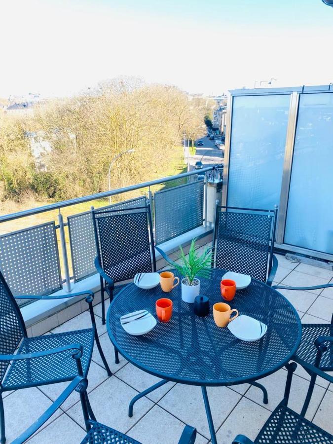 Big Penthouse 2 Bedrooms In Center With Parking And Largeterrace-41 Luxembourg Ngoại thất bức ảnh